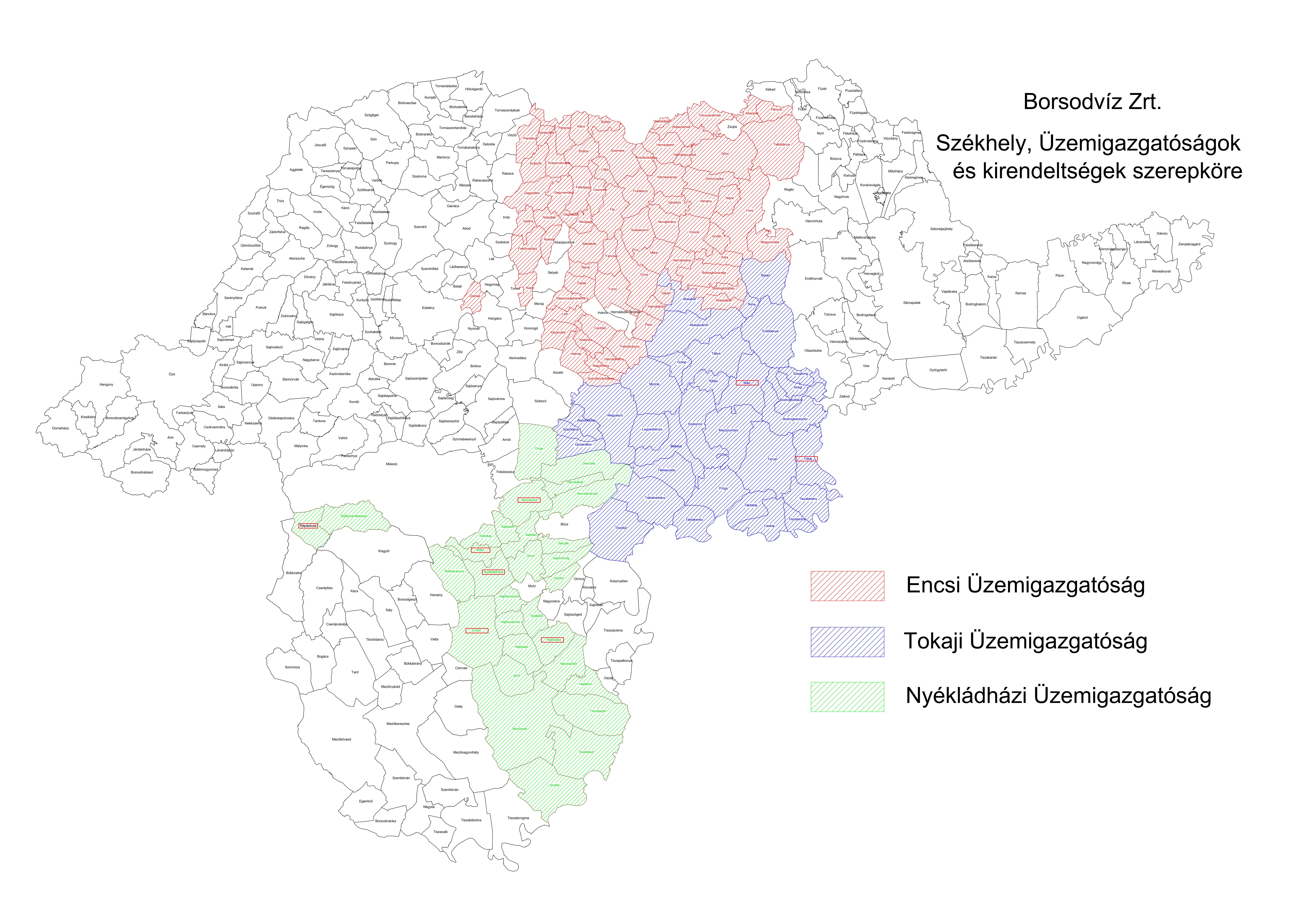 Szolgáltatási terület