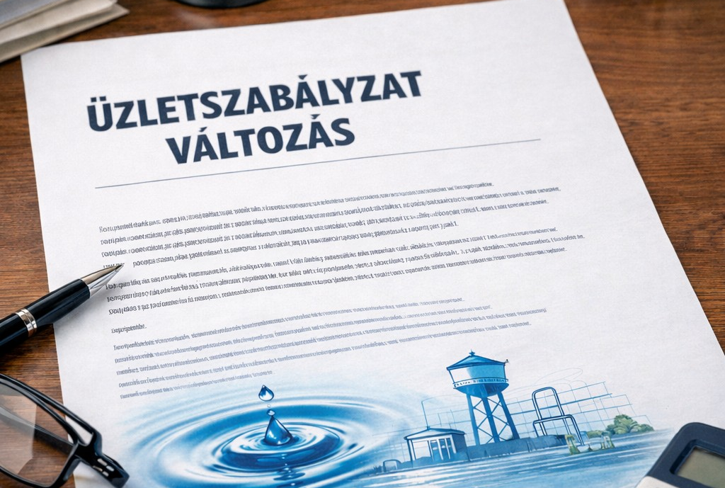 Üzletszabályzat tervezet